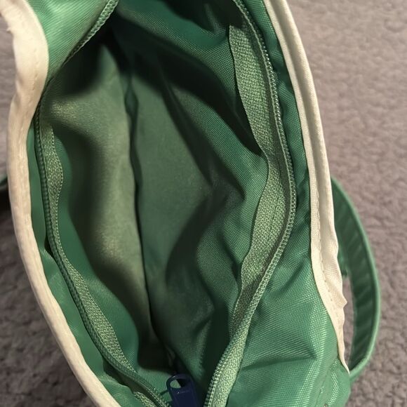 Cinda B Green Crossbody Purse Bag Adju Strap Quilted - Picture 7 of 9